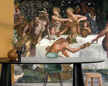 Kamer van Psyche - Giulio Romano, 1528 van Atelier Liesjes