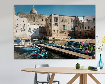 Le port de Monopoli sur Leonard Walpot