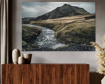 Skoga river in Iceland by Colin van Wijk