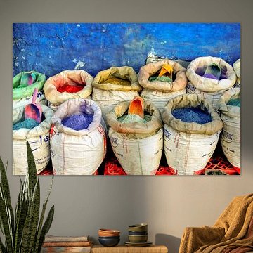 Markt mit Lebensmitteln