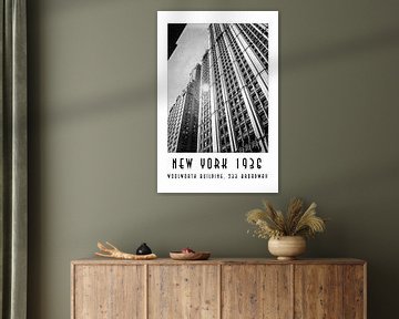 New York 1936 : Woolworth Building, 233 Broadway sur Christian Müringer