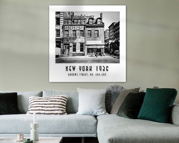 New York 1936: Broome Street, nr. 504-506 van Christian Müringer