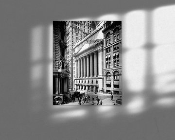 Historisches New York: 1900, Stock Exchange, Wall Street von Christian Müringer