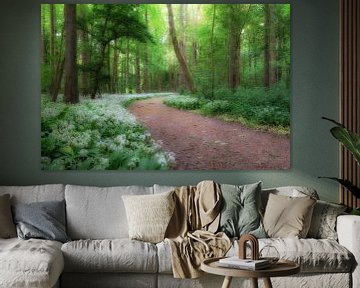 Daslook in forest