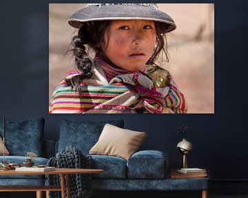 Peruvian girl by Amy Verhoeven