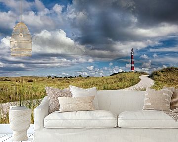 Lighthouse on the island of Ameland by Frans Lemmens