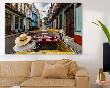 Taxifahrt in Havanna von Laurens Kleine