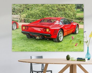 Ferrari 288 GTO jaren '80 superauto achteraanzicht van Sjoerd van der Wal
