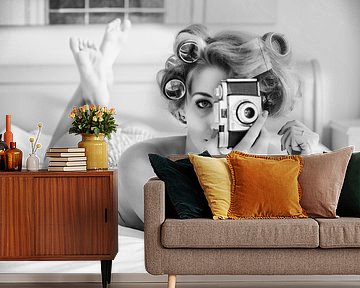 A chick, a click, and a curl by Pagan_Moon