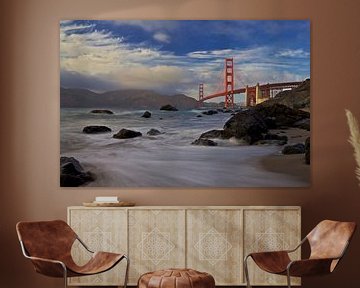 Golden Gate Bridge, Evgeny Vasenev van 1x