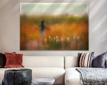A Girl and Bear grass, Shenshen Dou by 1x