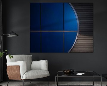 Window in blue., Harry Verschelden by 1x