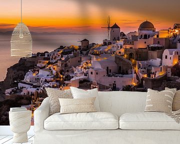 Calispera Santorini by Andreas Agazzi