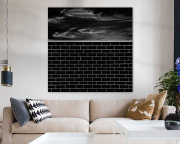 Brick wall, Gilbert Claes by 1x