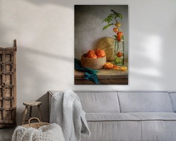 Still life with Clementines, Mandy Disher by 1x