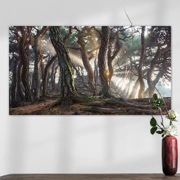 Heilige Pinienbäume von Jaeyoun Ryu