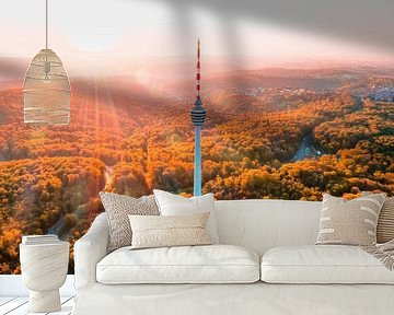 Stuttgart tv-toren van Hussein Moussaoui