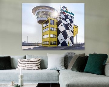 Toren van de Sachsenring - racebaan bij Chemnitz van Michael Moser