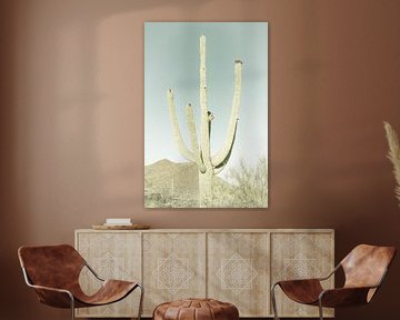 SAGUARO NATIONAL PARK Riesiger Saguaro Kaktus | Vintage von Melanie Viola