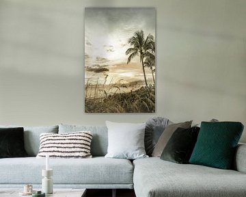 BONITA BEACH Bright Sunset | Vintage by Melanie Viola