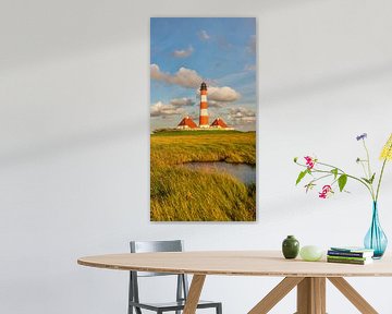 Phare Westerheversand au coucher du soleil sur Markus Lange