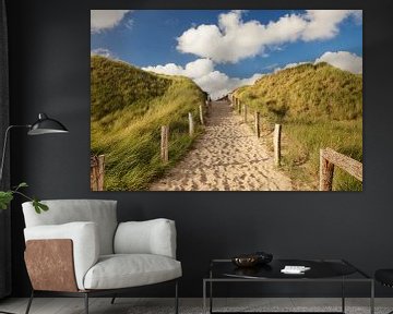 Sylt, way through dunes by Markus Lange