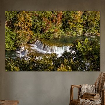 Cascade de Krka, Croatie sur Adelheid Smitt