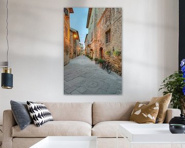 Pienza in Tuscany by Michael Valjak