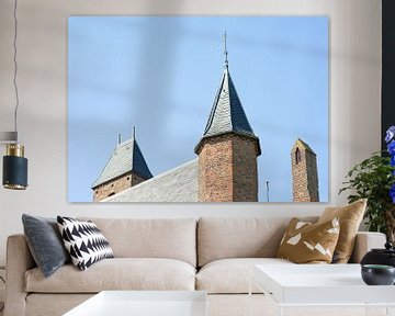Toren van kasteel Doornenburg van Marcel Rommens