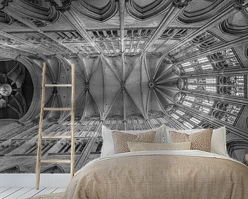 Boogbouw in de kathedraal van Beauvais van Ellen van Schravendijk