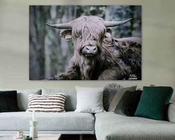 Lazy cow van Bart van Mastrigt
