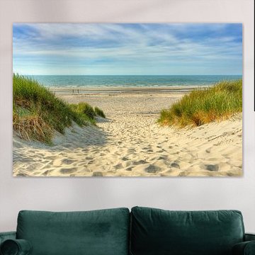 Weg zum Strand von Michael Valjak