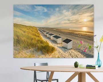 Beach cottage in Domburg by Michael Valjak