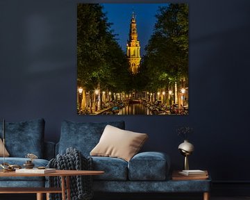 Die Zuiderkerk im Herzen von Amsterdam von Henk Meijer Photography