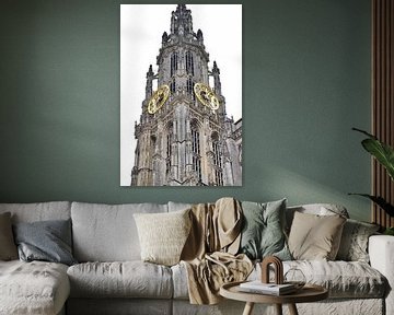 Kathedraal Antwerpen Onze-Lieve-Vrouwekathedraal van Tessa Selleslaghs