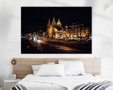 Amsterdam bei Nacht von Brian Morgan