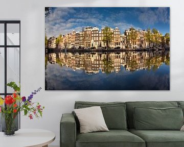 Singel-Kanal in Amsterdam von Frans Lemmens