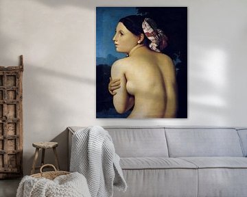 Jean Auguste Dominique Ingres, Rug van naakte vrouw van Atelier Liesjes