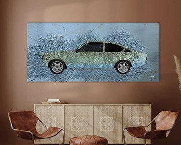 Opel Kadett C Art Car 3 Bomen speciaal