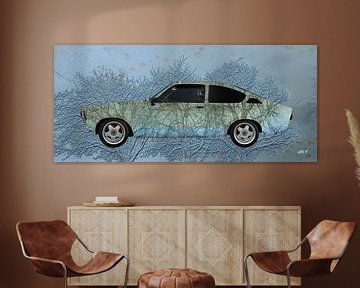 Opel Kadett C Art Car 3 Trees special