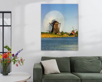 Les moulins de la Kinderdijk sur Henk Meijer Photography