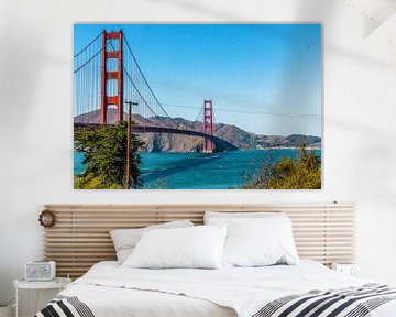 Golden Gate Bridge San Francisco van Annette van Dijk-Leek