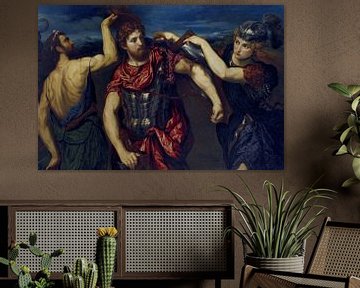 Paris Bordon, Perseus bewaffnet mit Merkur und Minerva - 1550 von Atelier Liesjes