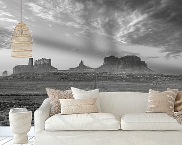 The infinite road to the horizon of Monument Valley by Remco Piet