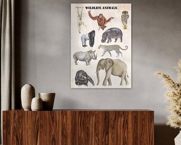 Wildlife Animals by Jasper de Ruiter