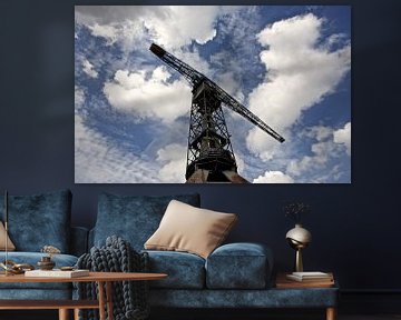 Abandoned NDSM shipyard crane by Stephan van Krimpen
