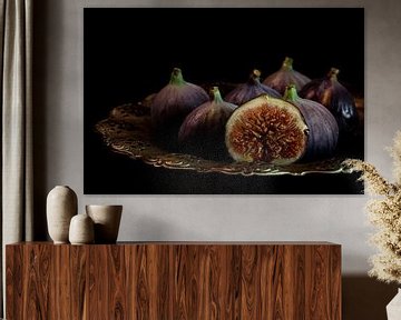 Still life of figs by Stephanie Verbeure