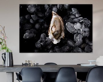 Oyster on ice by Stephanie Verbeure