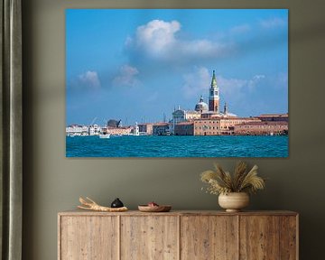 Blick auf historische Gebäude in Venedig von Rico Ködder