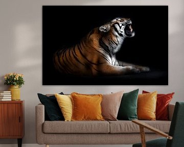 portrait Tiger, Santiago Pascual Buye sur 1x